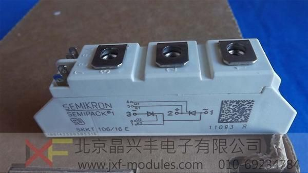 代理西门康可控硅模块SKKT106/16E