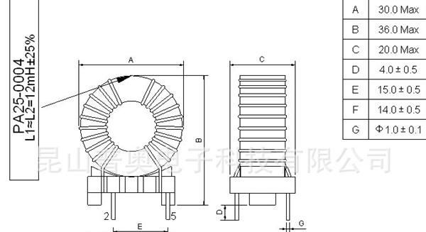 【厂家直销】T25*15*10共模电感/绿环电感/UL认证电感