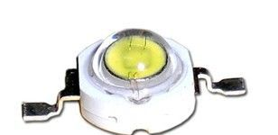 1W晶元100-110lm 正白暖白大功率发光二极管 参数准确 质保2年