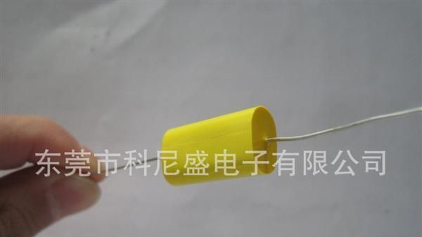MEA 金属化聚酯薄膜电容器 CL20金属化聚酯膜轴向电容器 薄膜电容