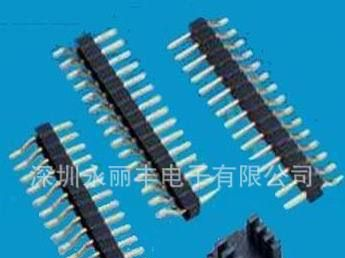 2.0mm 单排 单塑 卧贴 排针