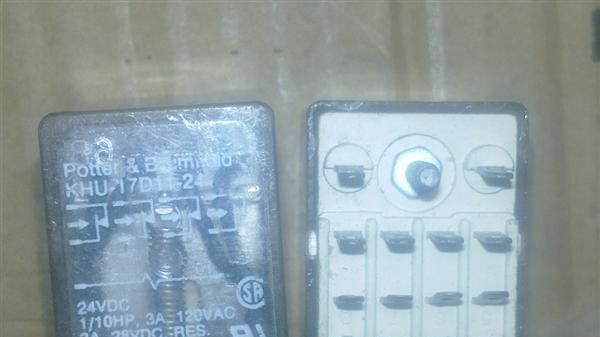 泰科继电器KHAU-17D11-12,DC12V;KHAU-17D11-24,DC24V拆机及新货