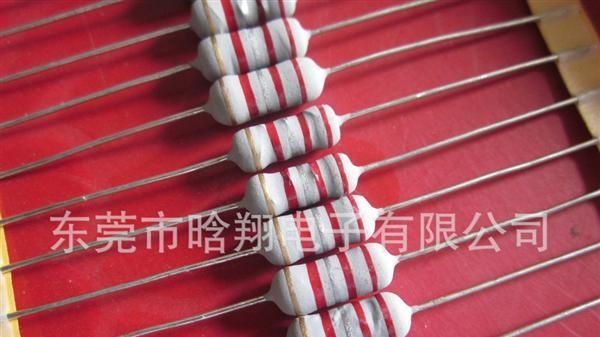 供应环保阻燃金属氧化膜1/2W，1W，2W，3W成型 ，散装，编带电阻