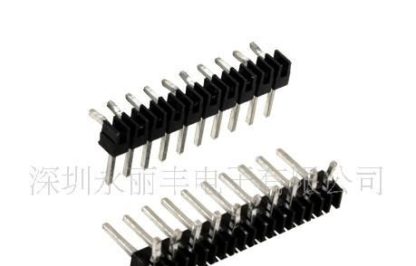 PH2.54mm 单排  打K脚 90°DIP  排针