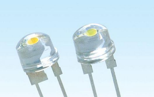 厂家供应LED,0.5W,草帽白光,8mm