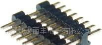 1.27mm 单排 双塑 排针180°DIP 塑高1.8mm