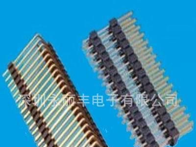 (厂家直销)2.54mm 双排 双塑 排针 ,90度、180度DIP