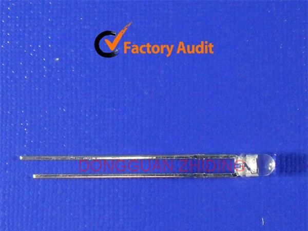致鼎ALLLIGHT-3mm普通圆头LED白灯 led插件 f3白光/AL-L031CWC