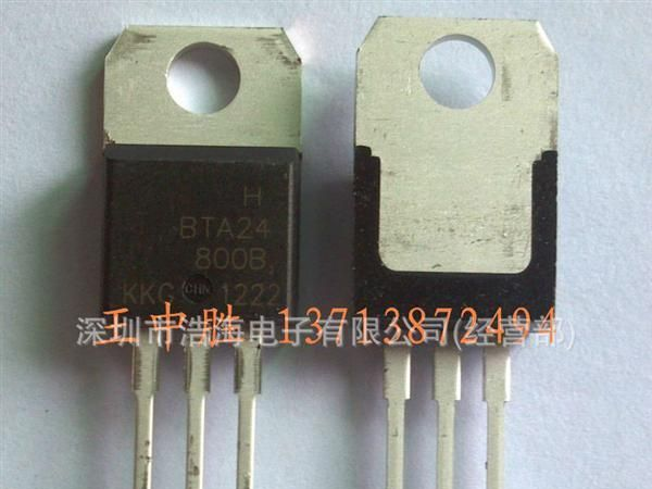 BTA24-800B 双向可控硅 TRIACs 25A 800V TO-220AB_电子元器件_维库仪器仪表网