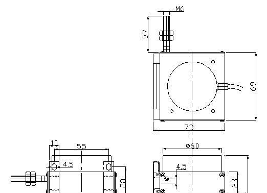 拉绳传感器、拉绳编码器、拉绳尺、拉绳位移传感器