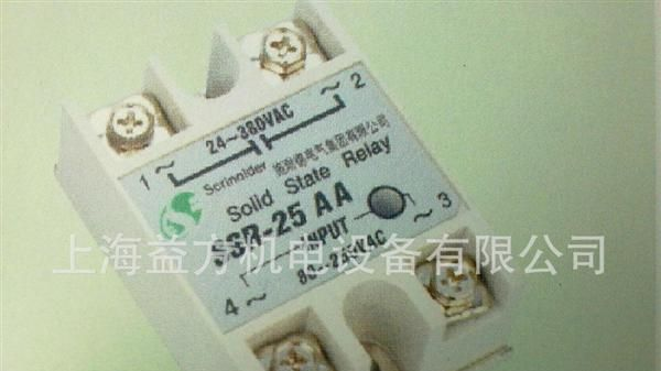scrinaider施耐德固态继电器SSR-25AA       (SSR-25AA-H高压型)