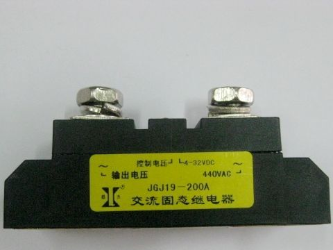 供应 交流固态继电器 模块 调压器 JGJ19-200A  440VAC