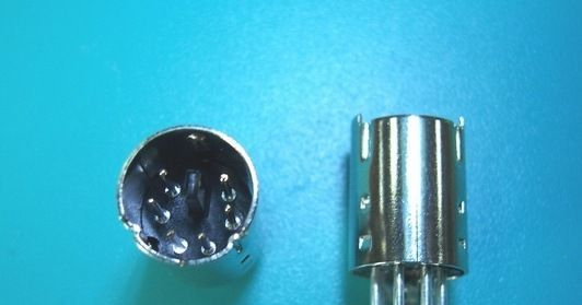 连接器插头-接插件插座-MINI DIN 6P公头