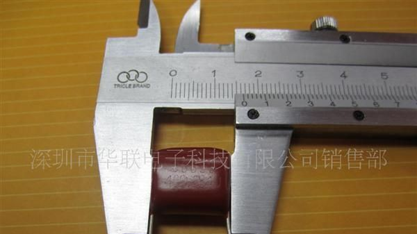CBB22 684J/400V P=15供应金属化聚丙烯膜电容器0.68UF