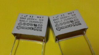 全新原装安规电容ERO 1,0UF 275VAC 脚距28mm