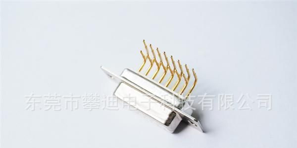 D-SUB车针,超薄DB9针公母,9针微型,东莞连接器厂家0769-81886776