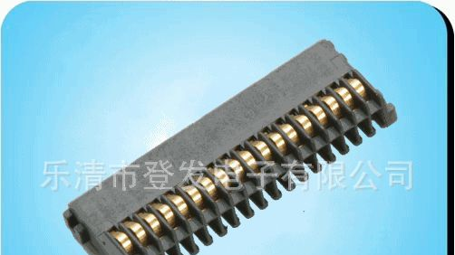 汽车音响，翻板连接器，车机连接器，镀金公母插座，18P母座