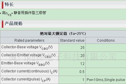 供应ROHM原装三极管  高hFE?静音用晶体管  2SD2144S