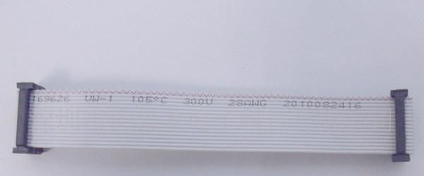 生产加工IDC间距2.54mm头灰排线