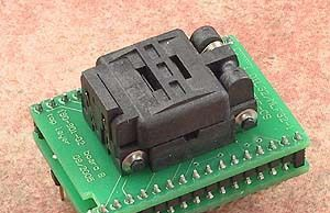 DIL32/MLF32 ZIF-CS 烧录座