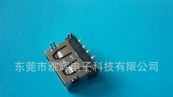 USB AF 90度短体反向SMT /连接器   USB 2.0连接器/插头/端子