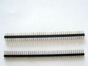 供应 间距2.0 单排弯针 1x40P  排针排母