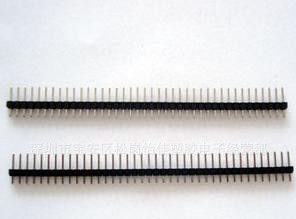 供应间距2.54 单排针 1x40P  长12mm  排针排母