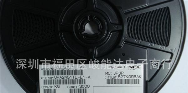 供应UPA2451TL-E-A印记：2451，N沟道4A,MOS开关场效应三极管