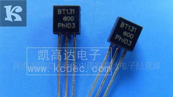 供应原装KGD双向可控硅BT131-600