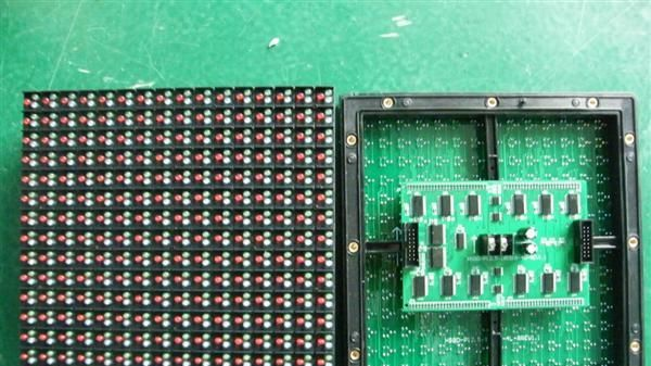 供应甘肃玉门市户外P10全彩LED模组－深圳实力生产厂家