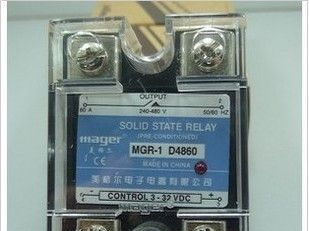  美格尔固态继电器 25A MGR-1 D4825 直流控交流
