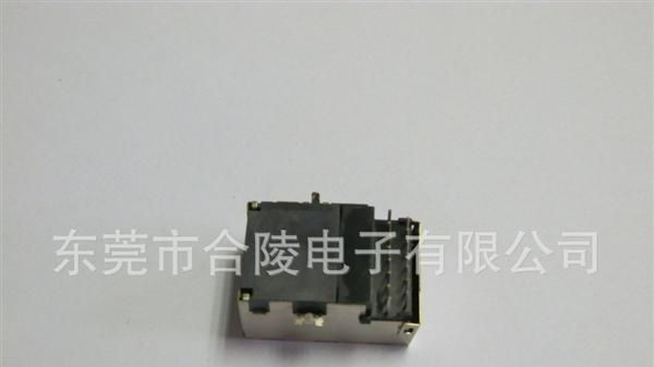 【厂家推荐】特殊RJ45带双层USB带变压器/不带变压器/网络插座