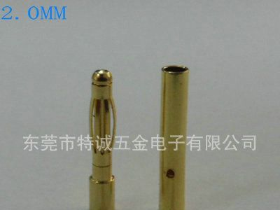 3.5MM航模车模船模用电池插头,异形连接器,香蕉头