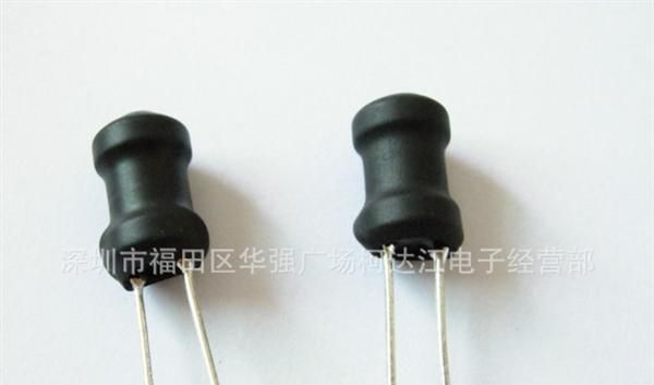 深圳厂家现货铁氧体材质柯达江工字电感电源用插件电感6*8-10UH