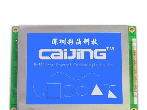 320240液晶智能屏 320*240 蓝底白字 5V/3V可选 工控专用模组