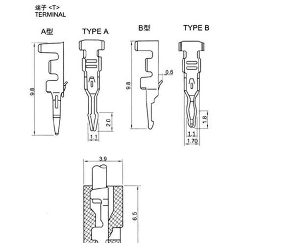 厂家直销连接器 SCN-2.5mm间距条形连接器