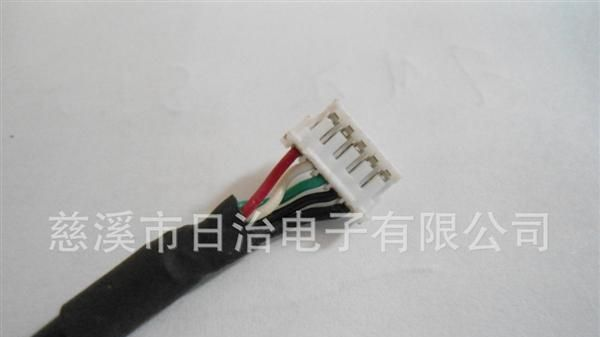 线束加工 电子连接线 USB屏蔽线 ZH1.5mm 5P-100mm 可定制加工