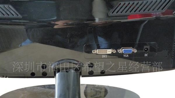 18.5英寸LED液晶显示器，电脑显示器，设备显示器，VGA显示器