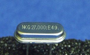 NKG晶体振荡器01-CR1-02-27M000-20-2020,27MHz,20pF,±20ppm
