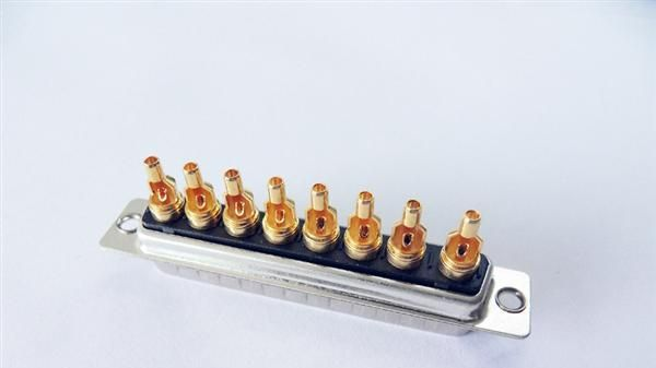 D-SUB连接器，D-SUB25车针，D型25孔针连接器，东莞连接器生产厂