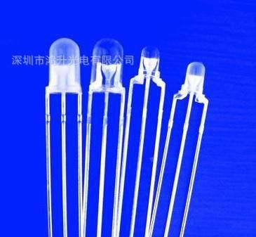 大量供应F4.8LED矮胶体子弹头红蓝、红翠绿、蓝翠绿、红绿等双色
