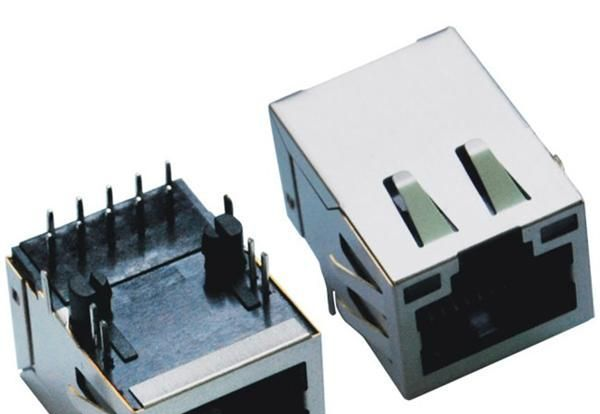 RJ45+Transformer 8P8C不带LED0.85英寸10/100/1000兆 网络变压器