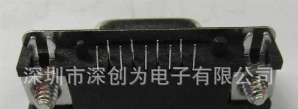DR9母头 直角90度 电脑连接器 超薄9针