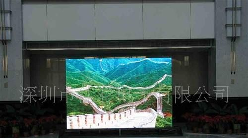 深圳佳彩电子生产P6LED户内全彩色电子显示屏