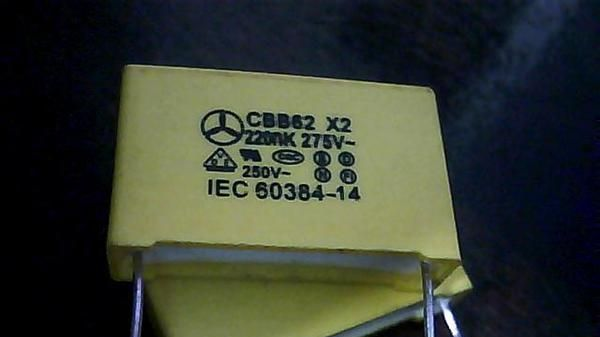 供应全新CBB安规电容  220NK/224K/275VAC