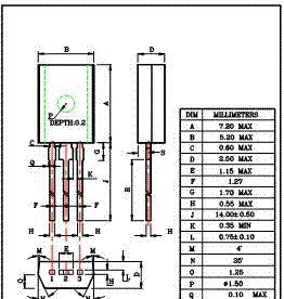 供应三极管2SD400   TO-92L