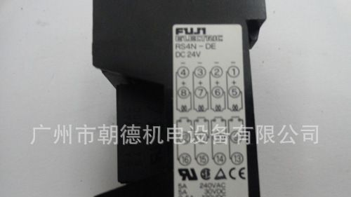 RE0D-DE  DC24V +底座  RS4D-DE  DC24V  FUJI  继电器 现货