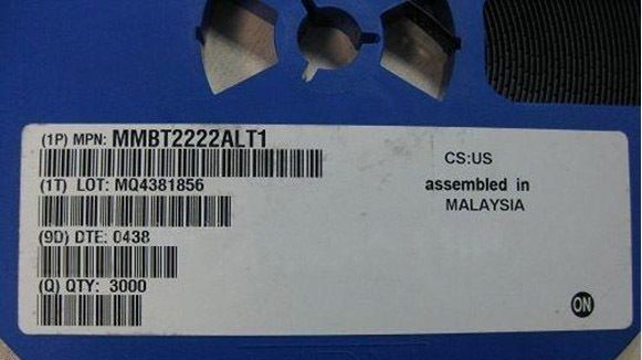 现货供应贴片三极管MMBT2222LT1G 2N2222 SOT-23 1P