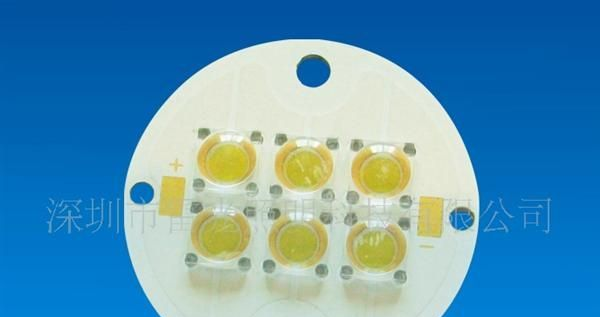 供应6W大功率白光LED
