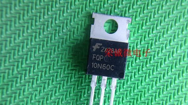 供应集成IC FQP10N60C场效应管 直插TO-220